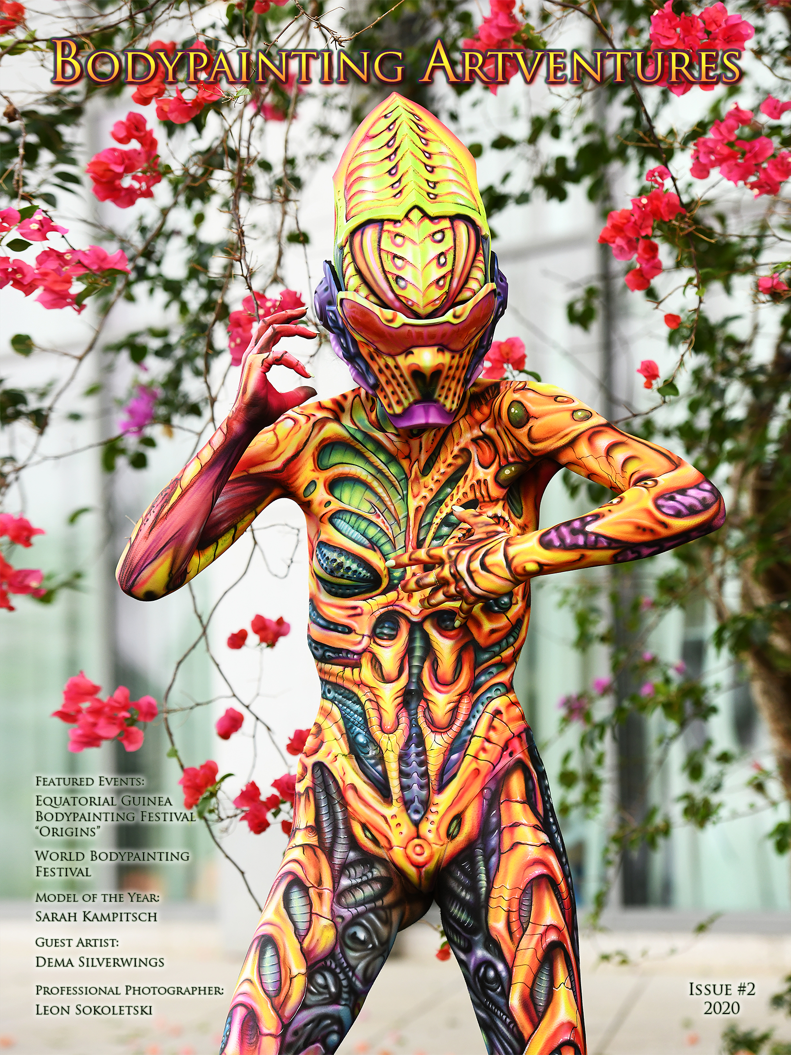 Second issue of the Bodypainting Artventures magazine
